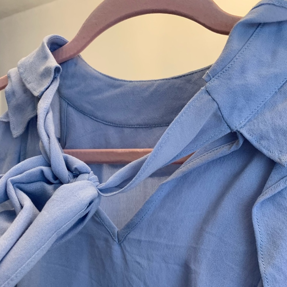 SLEEVELESS TOP💙ENTRO - Picture 4 of 8